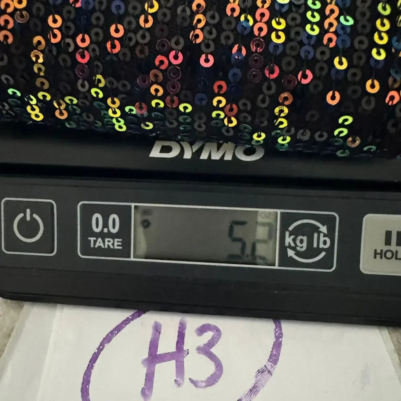 Loft Women's Blouse Top Size M Black Sequin 100% Polyester Sleeveless V-Neck NEW - Picture 8 of 8